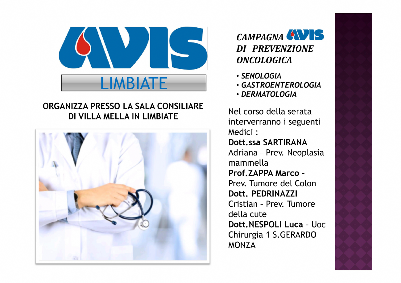 Evento Avis previene